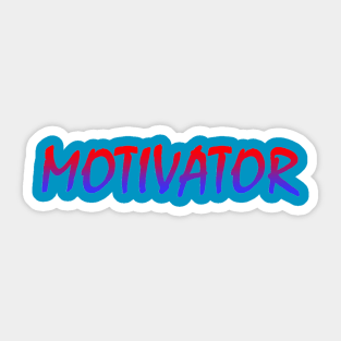 MOTIVATOR RAINBOW Sticker